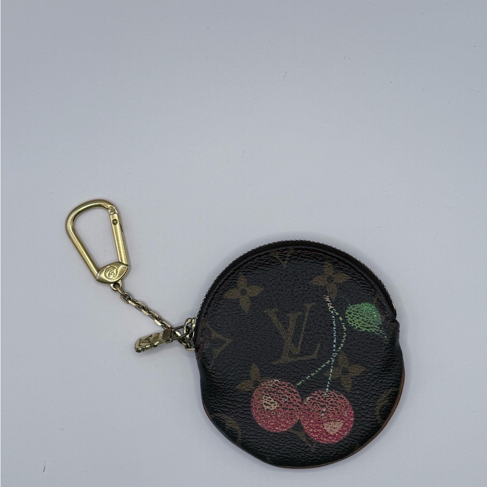 Louis Vuitton x Murakami Monogram Cherry Coin Pouch/Key Chain